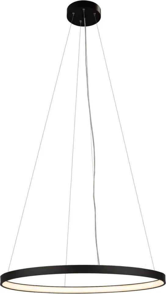 ANTIGO 5330 AGARI Modern Led Függesztett Lámpa Fekete LED IP20