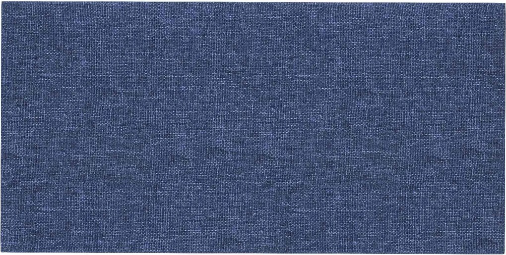 vidaXL Fali Fejtámla 12 pcs Kék 30 x 15 cm szövet