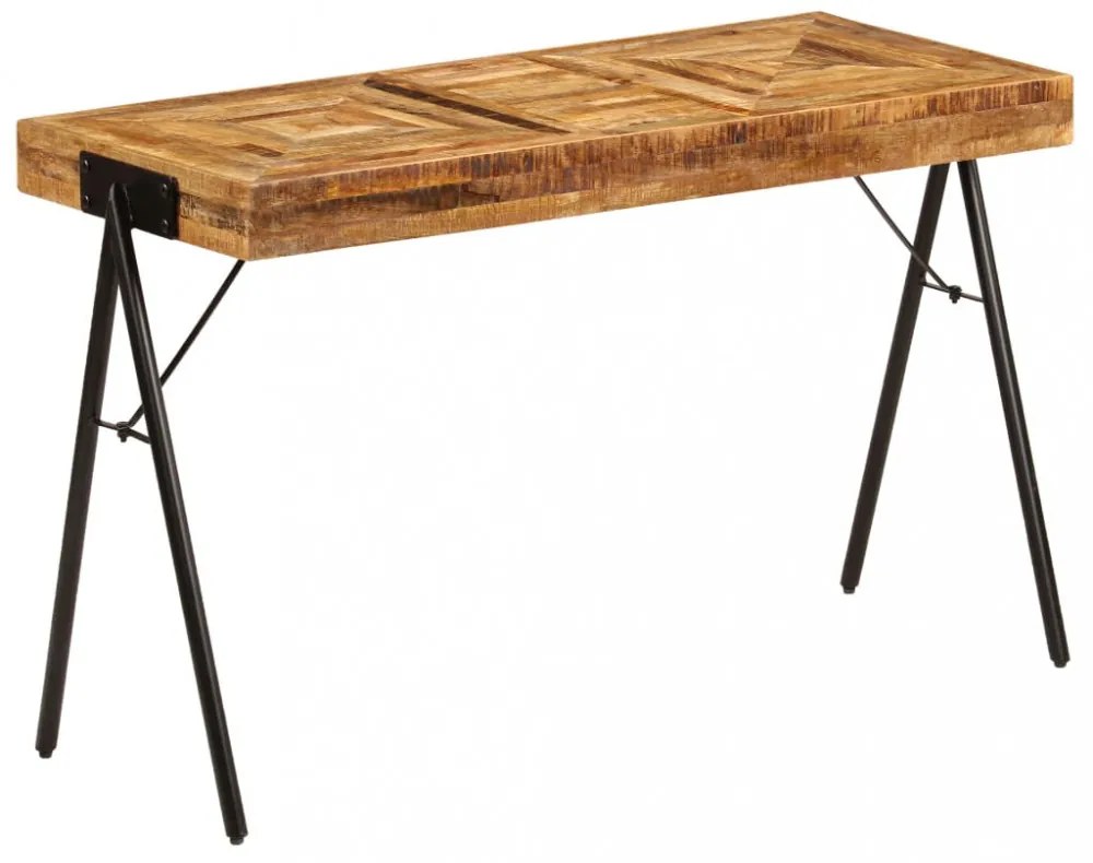 tömör mangófa íróasztal 118 x 50 x 75 cm