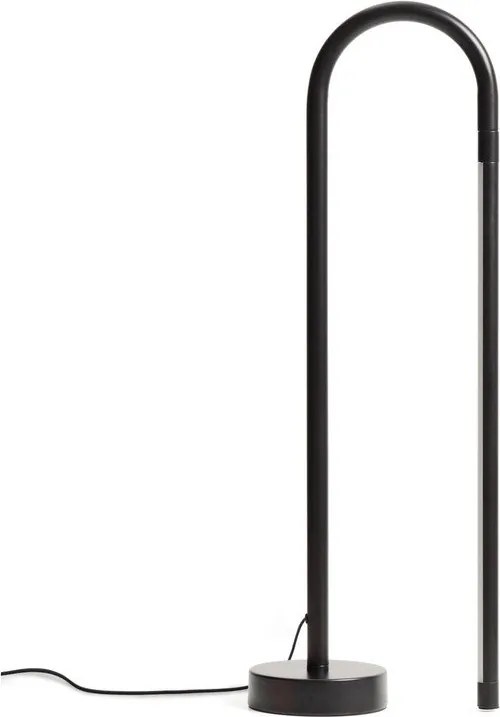 Fekete LED állólámpa (magasság 60 cm) Bow – Kave Home