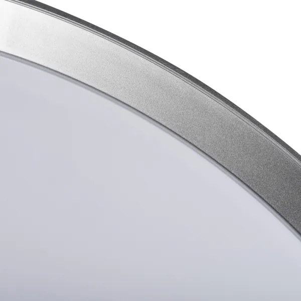 Kanlux 46282-LED Fényerőszabályozható LIXAN 65W/230V 3000-6500K Ø 48,6 cm fehér/ezüst + távirányító
