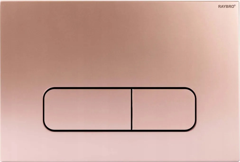 Öblítőgomb Geberit Delta Sigma wc állványhoz, rose gold rose