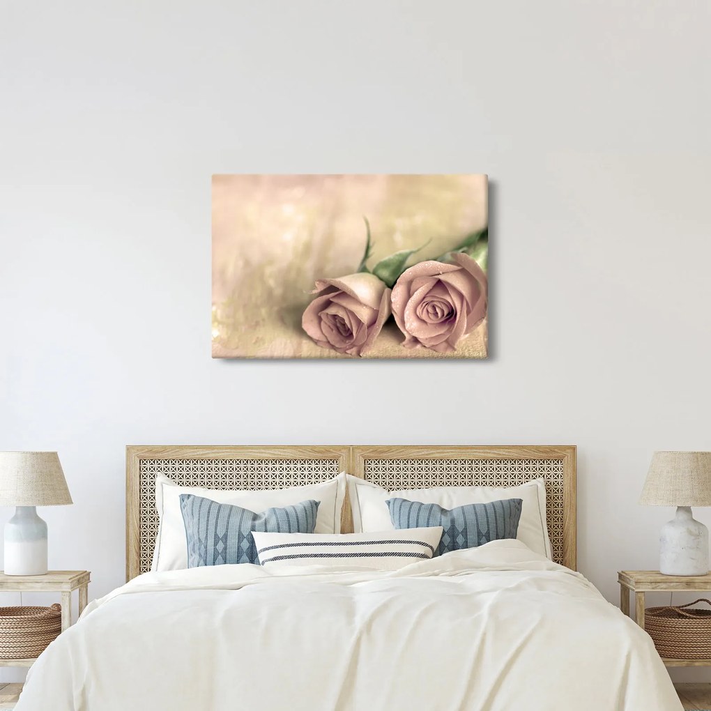 Kép - Finom rózsák (90x60 cm)