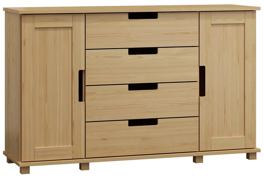 Komód c4 160x100x47 fenyő Modern