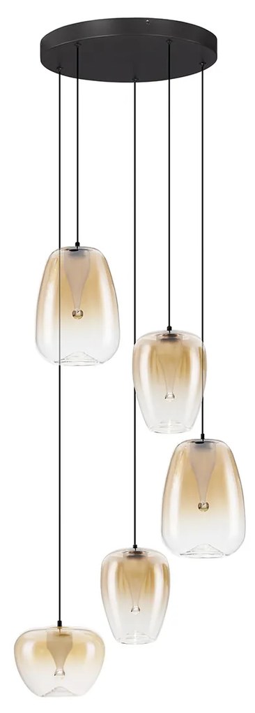 Oblo LED több ágú függesztett lámpa