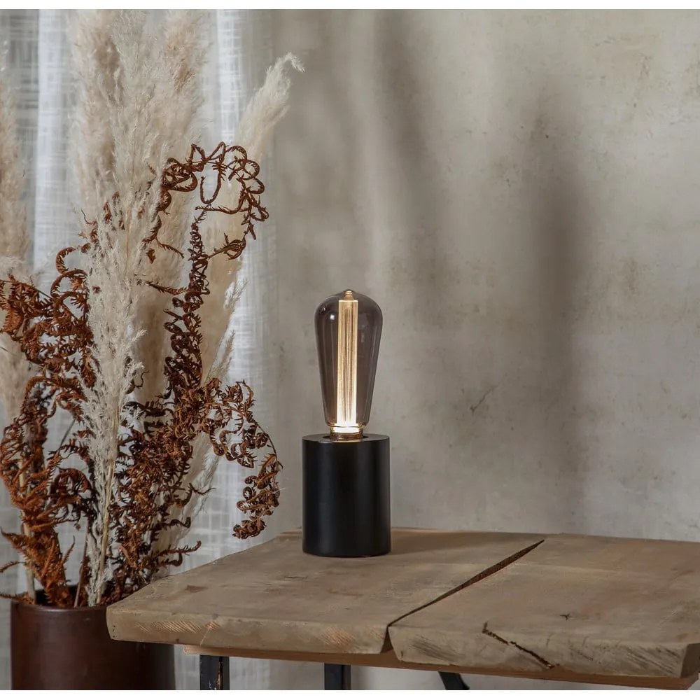 Fekete lámpa állvány 10 cm Tub – Star Trading