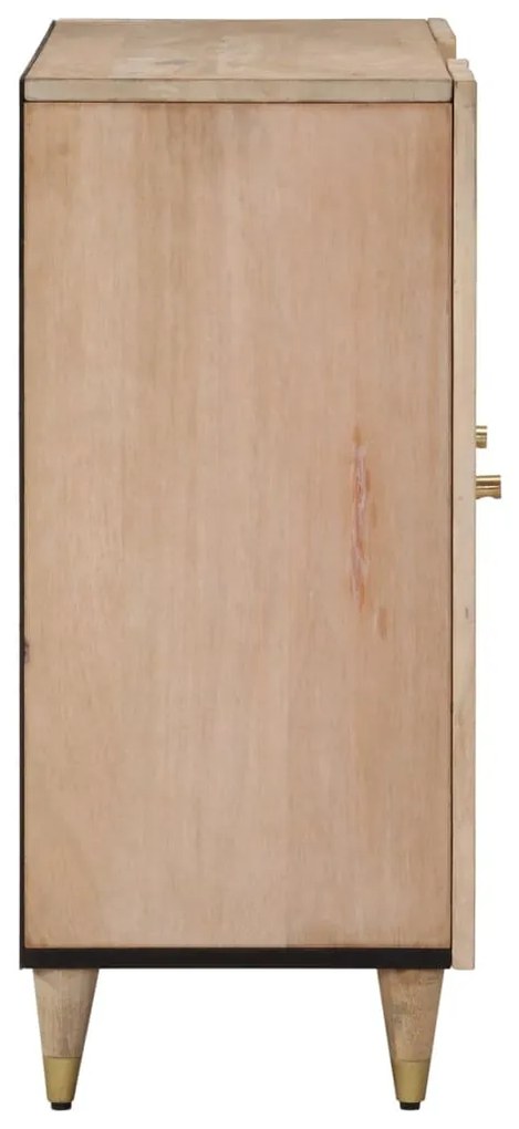 tömör mangófa tálalószekrény 90 x 33 x 75 cm