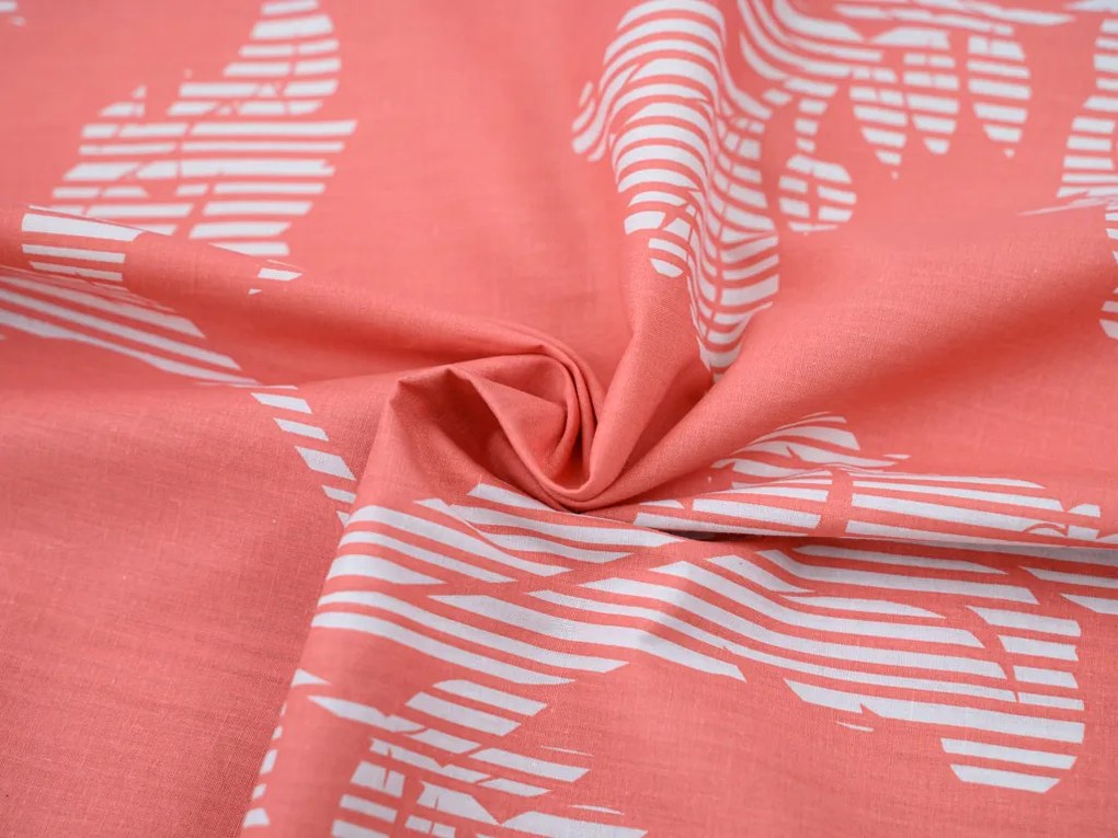 Renforcé pamut ágynemű IMARA piros Ágyneműhuzat mérete: 2 db 80 x 80 cm | 200 x 200 cm