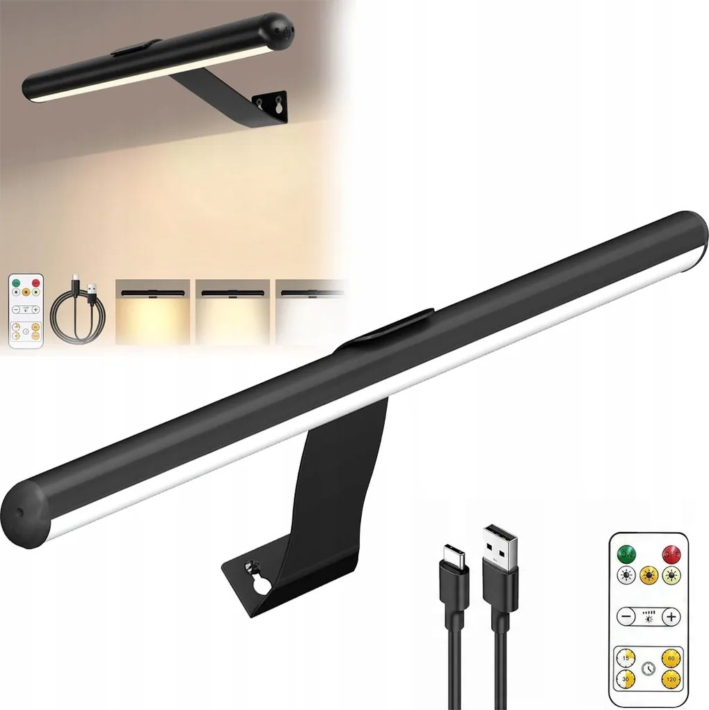 Mágneses Lámpa, Akkumulátoros Usb Fali Lámpa, Modern Lámpa