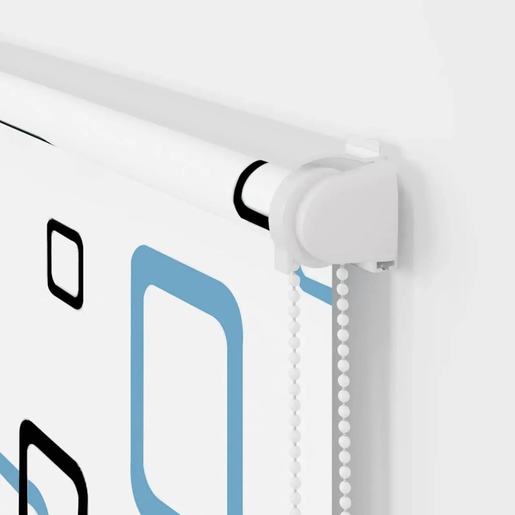 zuhanyzó redőny kazettával 90x240 cm szövet szélessége 86 cm