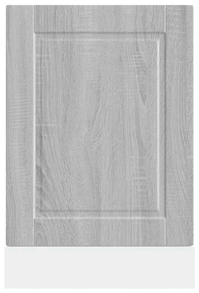 mosogatógép panel Porto&quot; Szürke Sonoma 45x1,5x67 cm Mérnöki fa&quot;