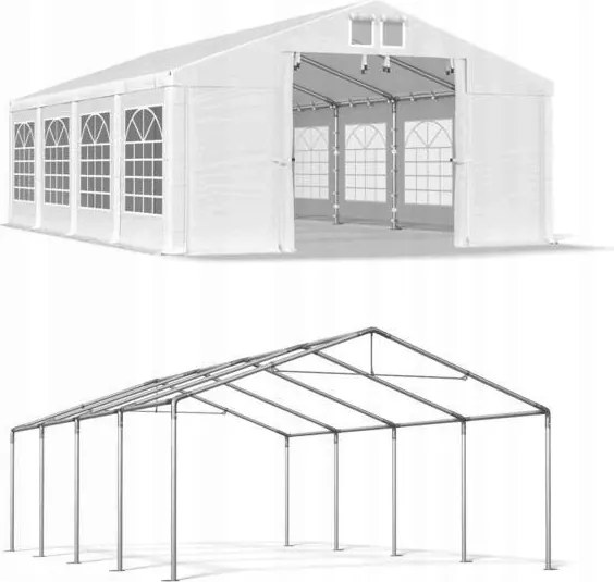 Garázssátor 4x8m Kerti Das 560 S