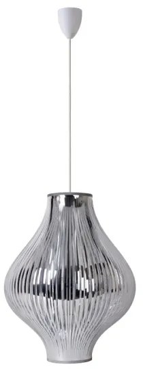 Lucide 06408/01/11 - Függeszték POLI 1xE27/60W/230V króm