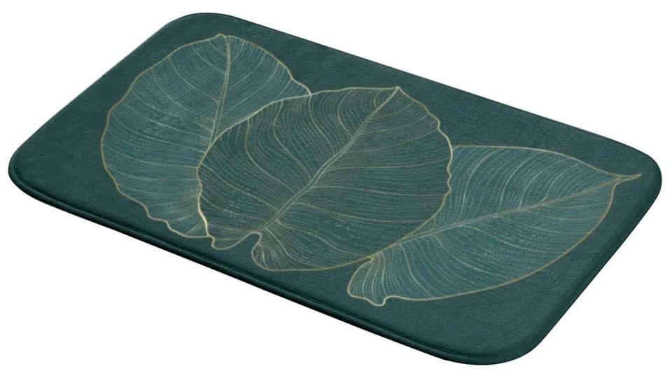 Sötétzöld fürdőszobai kilépő 45x75 cm Jade – douceur d'intérieur