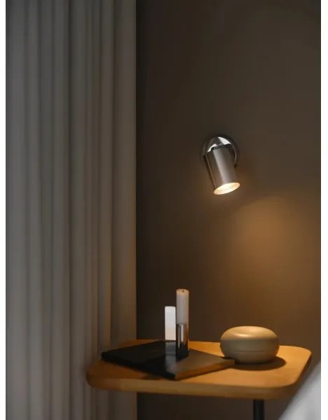 Nordlux - Fali spotlámpa EXPLORE 1xGU10/7W/230V fényezett króm