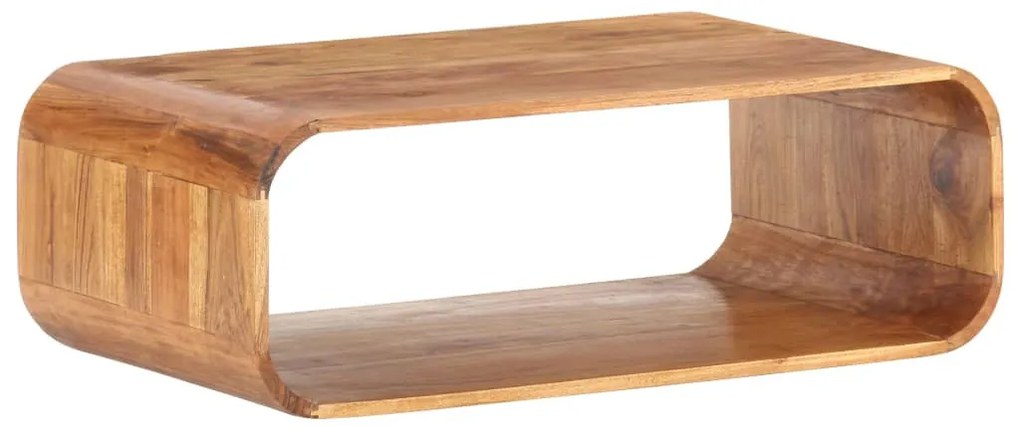 Tömör akácfa dohányzóasztal 90 x 50 x 30 cm
