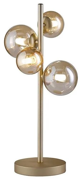 Wofi Wofi 8014.04.14.9000 - LED Asztali lámpa 4xG9/3W/230V arany W3441