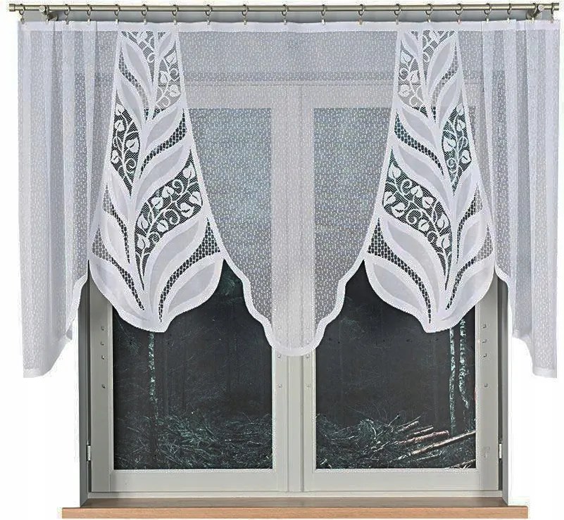 Mg Függöny Dinnye Fehér 250x120cm felakasztható Bt Ár!