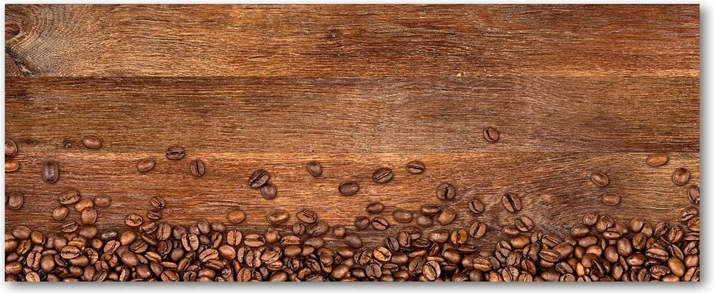 Modern üvegpanel a konyhába Kávébab XXL