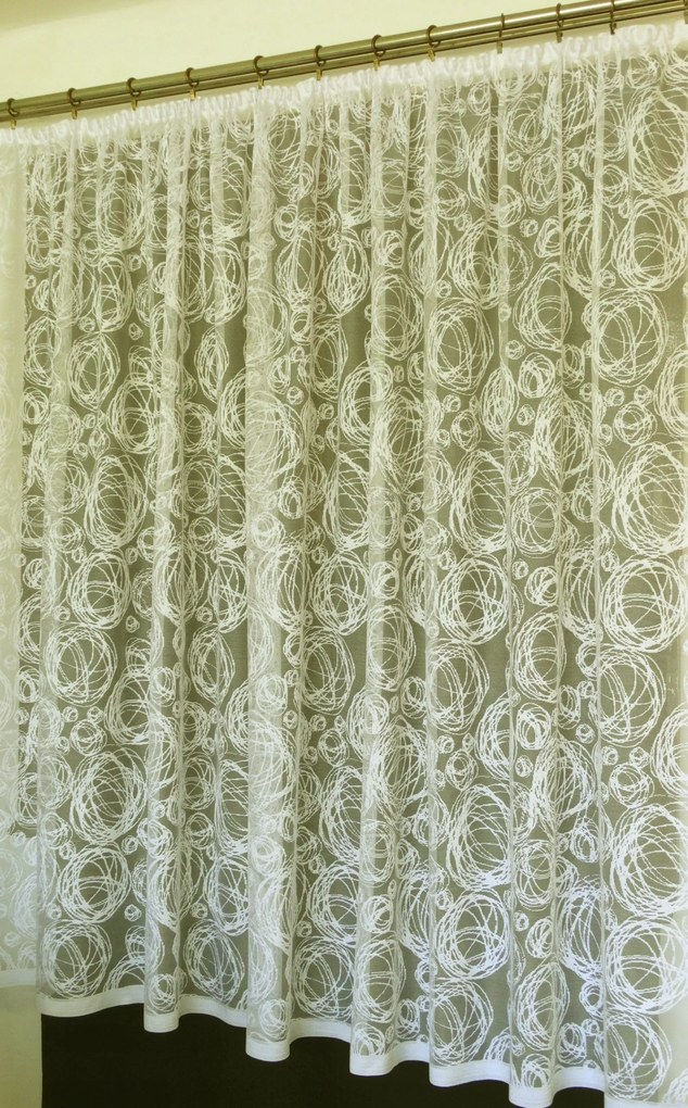 Mg Függöny 619/073 Ecru 220x180cm készre szerelve K szalaggal