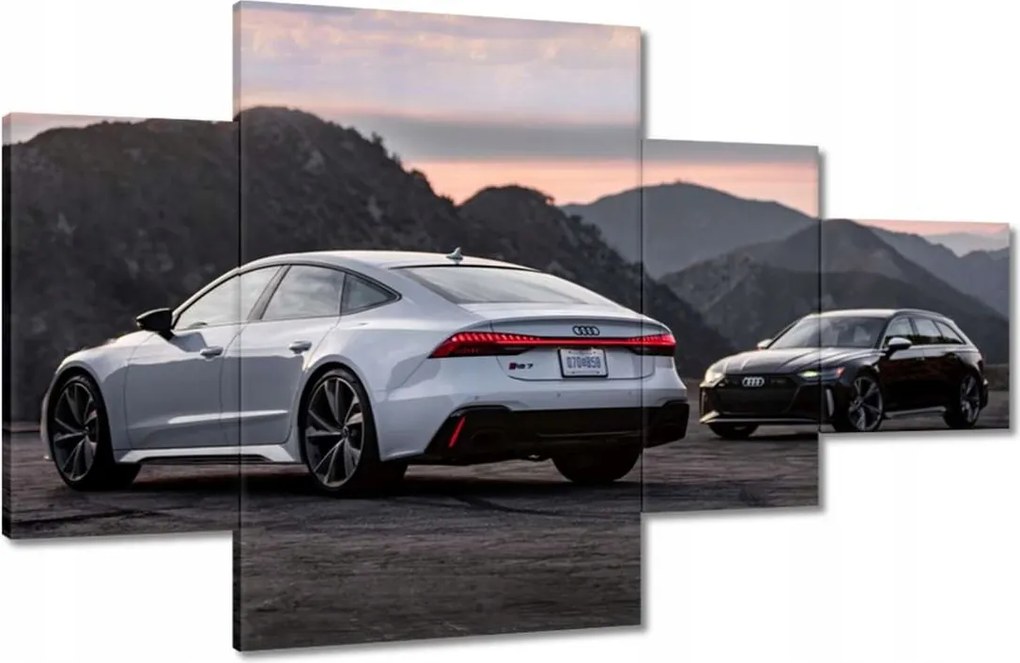 Képek 130x80 Fehér Audi RS7 Autó