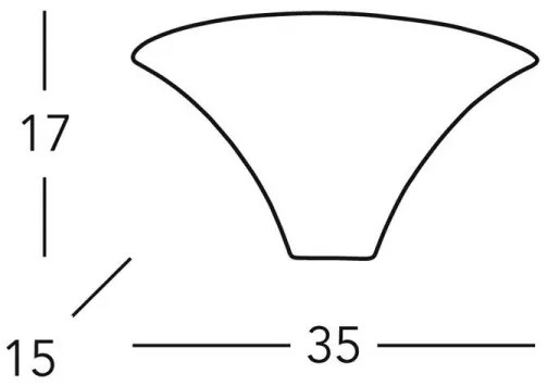 Kolarz 0089.61.1 - Fali lámpa CARDIN 1xR7s/120W/230V