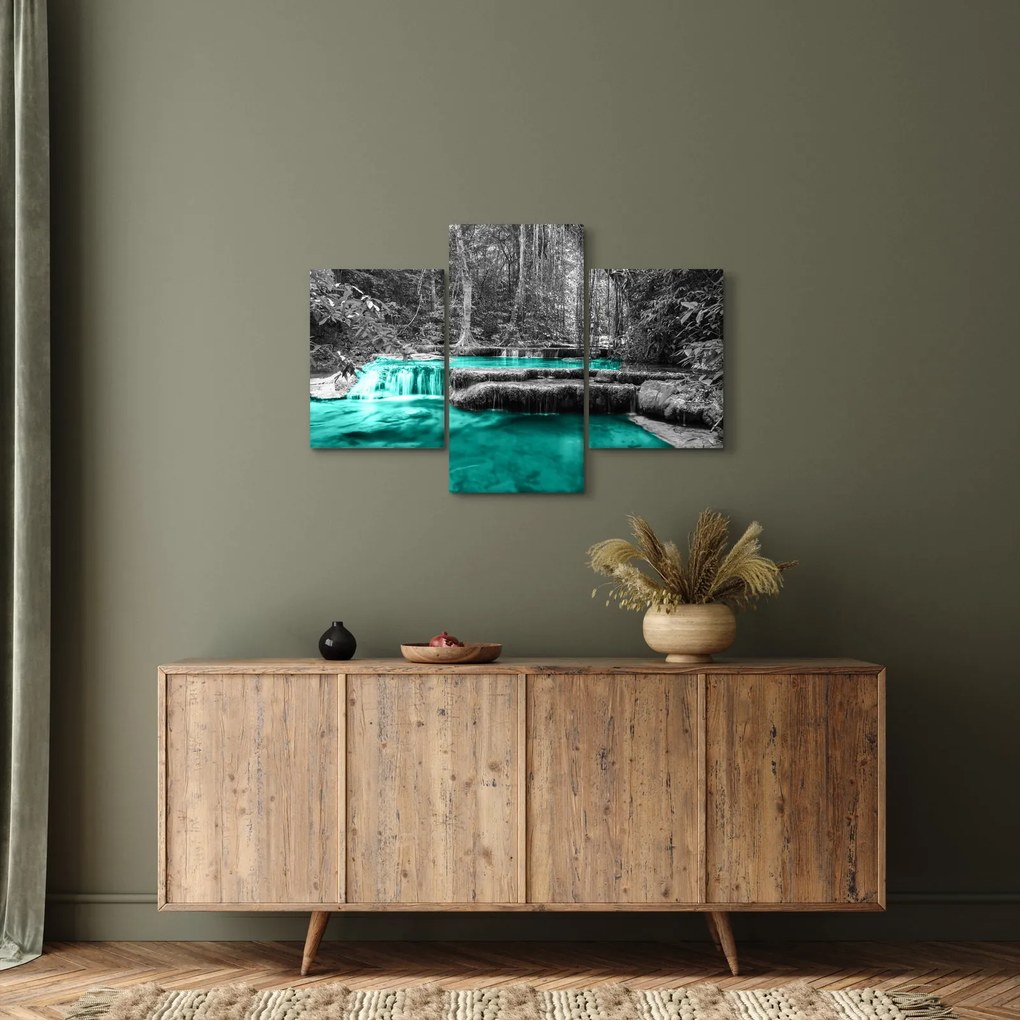 Kép - Téli folyó (90x60 cm)