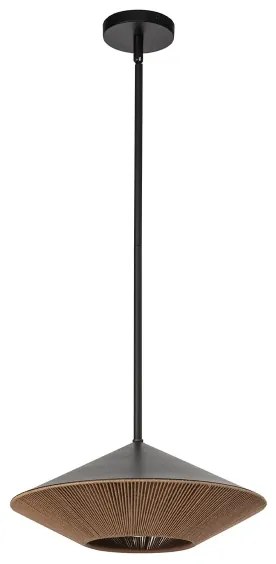 Alora Mood ALM-DAPHNE-P-L-MB - Csillár rúdon DAPHNE 1xE27/60W/230V átm. 38,1 cm