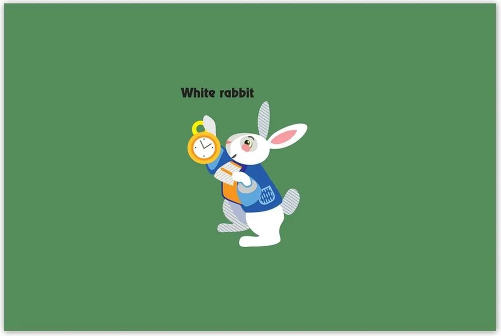 Poszterek 120x80 Nyúl Csodaországban