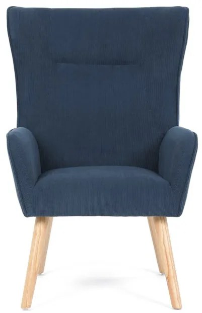 Kék Kordbársony U-Fotel. AK-314 BLUE2