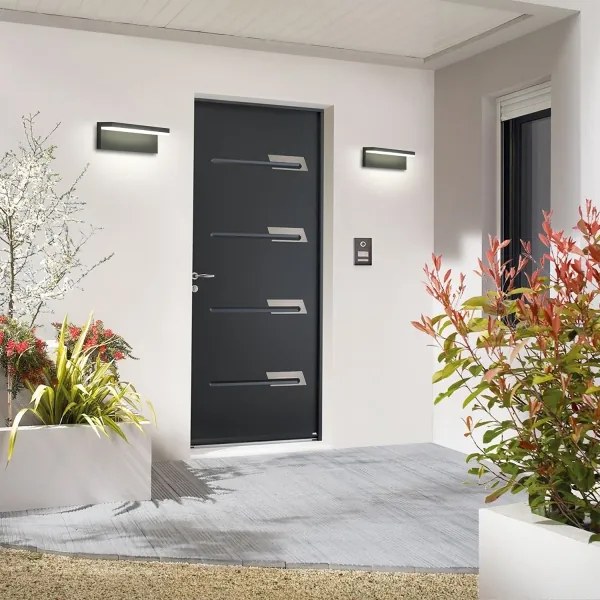 Brilagi - LED kültéri fali lámpatest TESSI LED/10W/230V antracit IP54