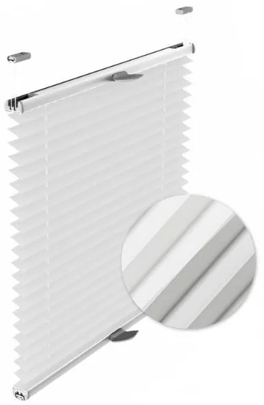 Gario Pliszé függöny Thermo Hófehér Szélesség: 126 cm