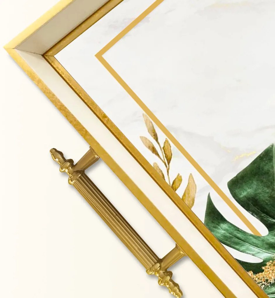 Üveg tálca, 38×24 cm – TPB9916
