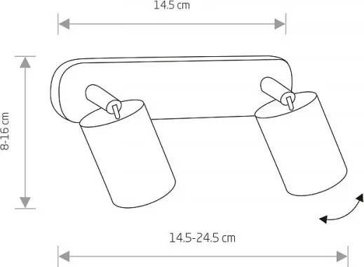 Mennyezeti Lámpa Fehér EYE SPOT