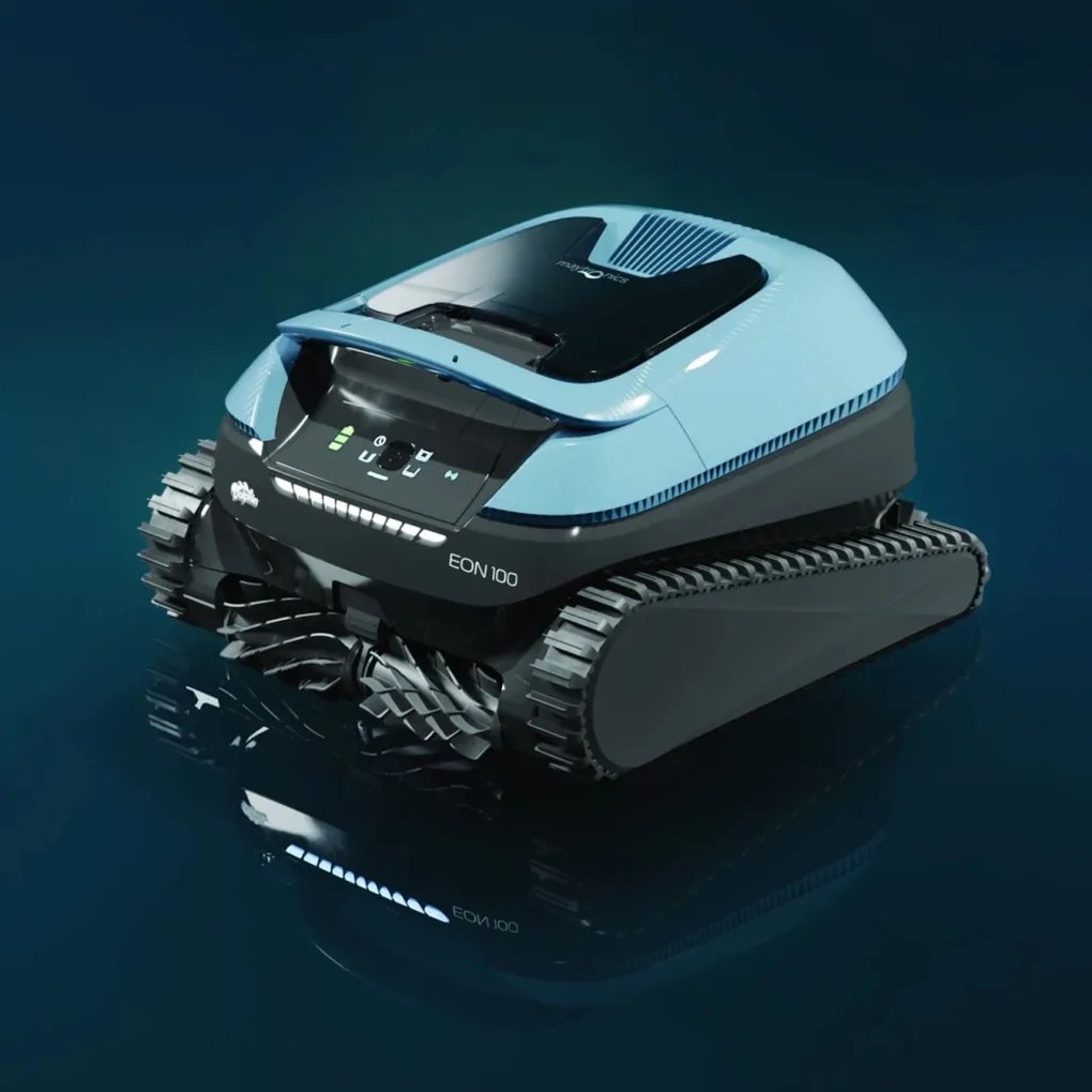 Medencetisztító robot, Dolphin EON 100, teljes medencetisztítás (padló, fal, vízvonal és lépcső tisztítás), SmartMap navigáció, UltraRun mód, applikáció vezérlés