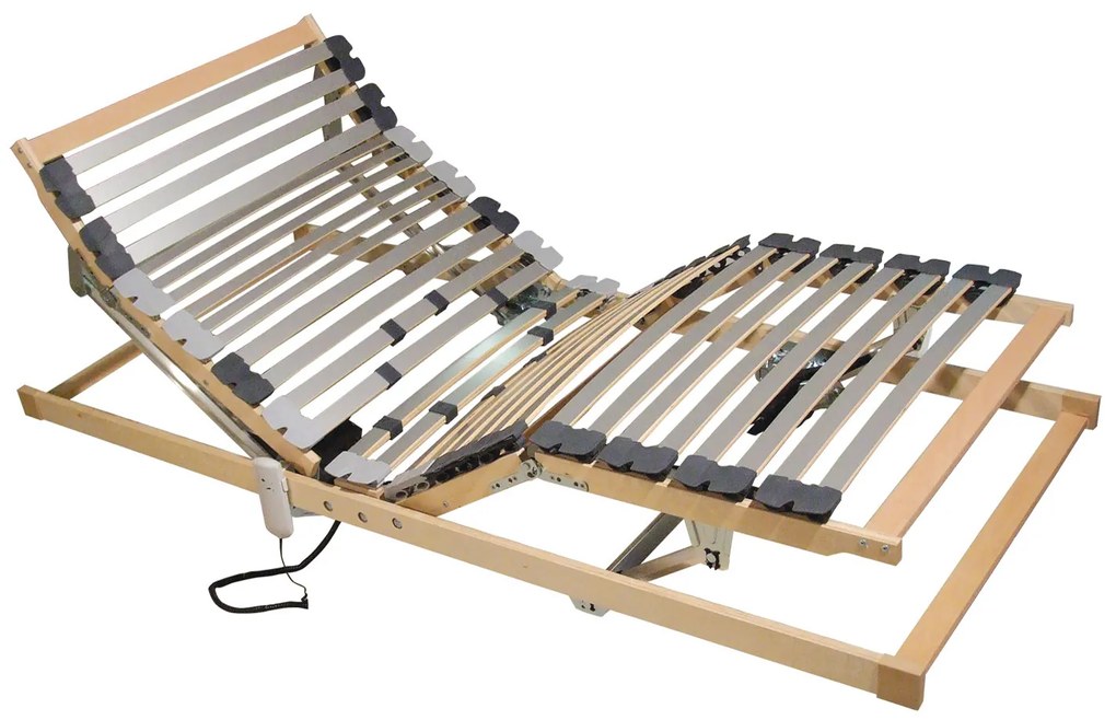 Lamellás ágyrács 200x90 cm Odin Plus Motor 5V. 745312