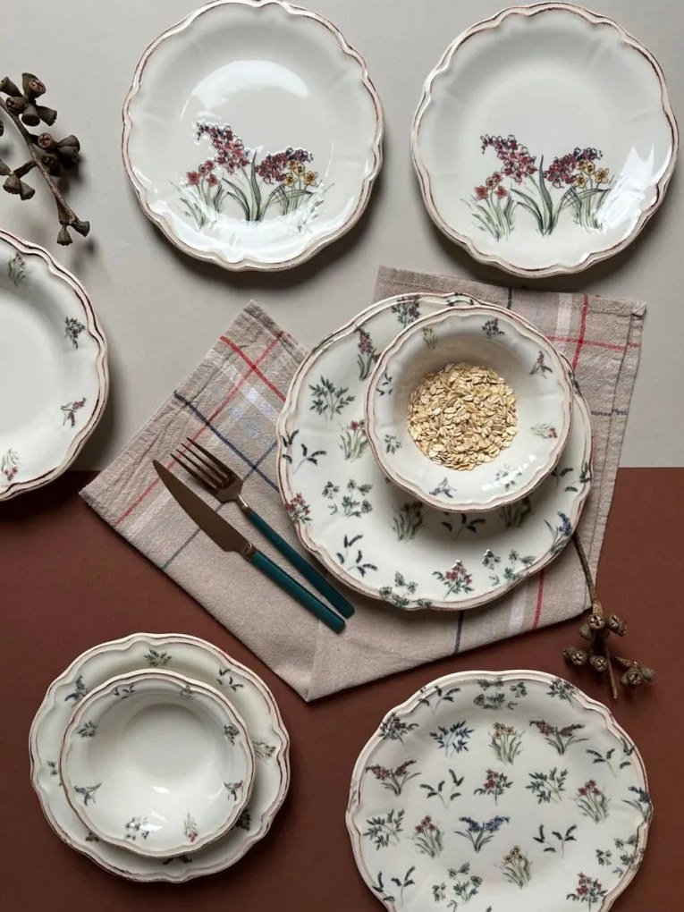 24 részes porcelán étkészlet