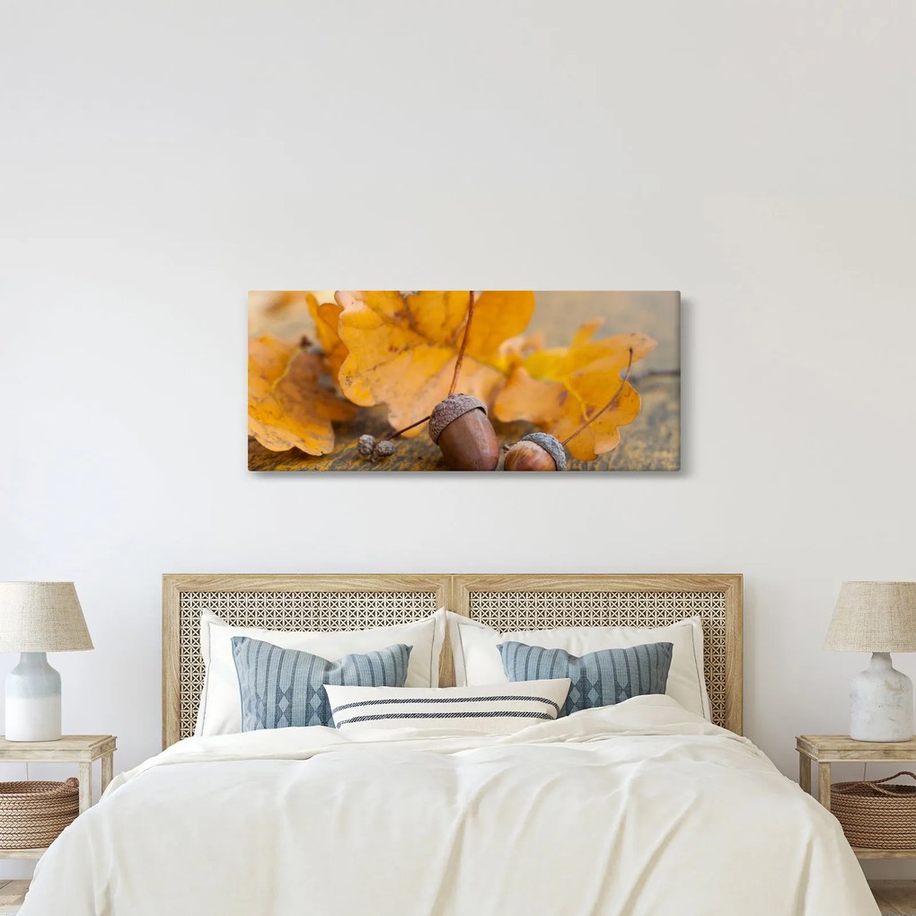 Kép - Őszi makk (120x50 cm)