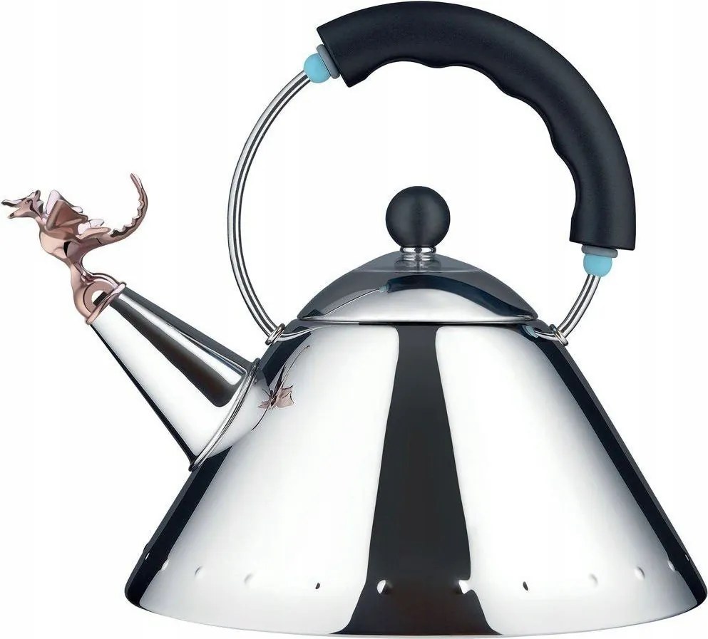 Alessi 9093 Hagyományos vízforraló 2 l Acél Indukciós Tea Rex Sárkány Limited