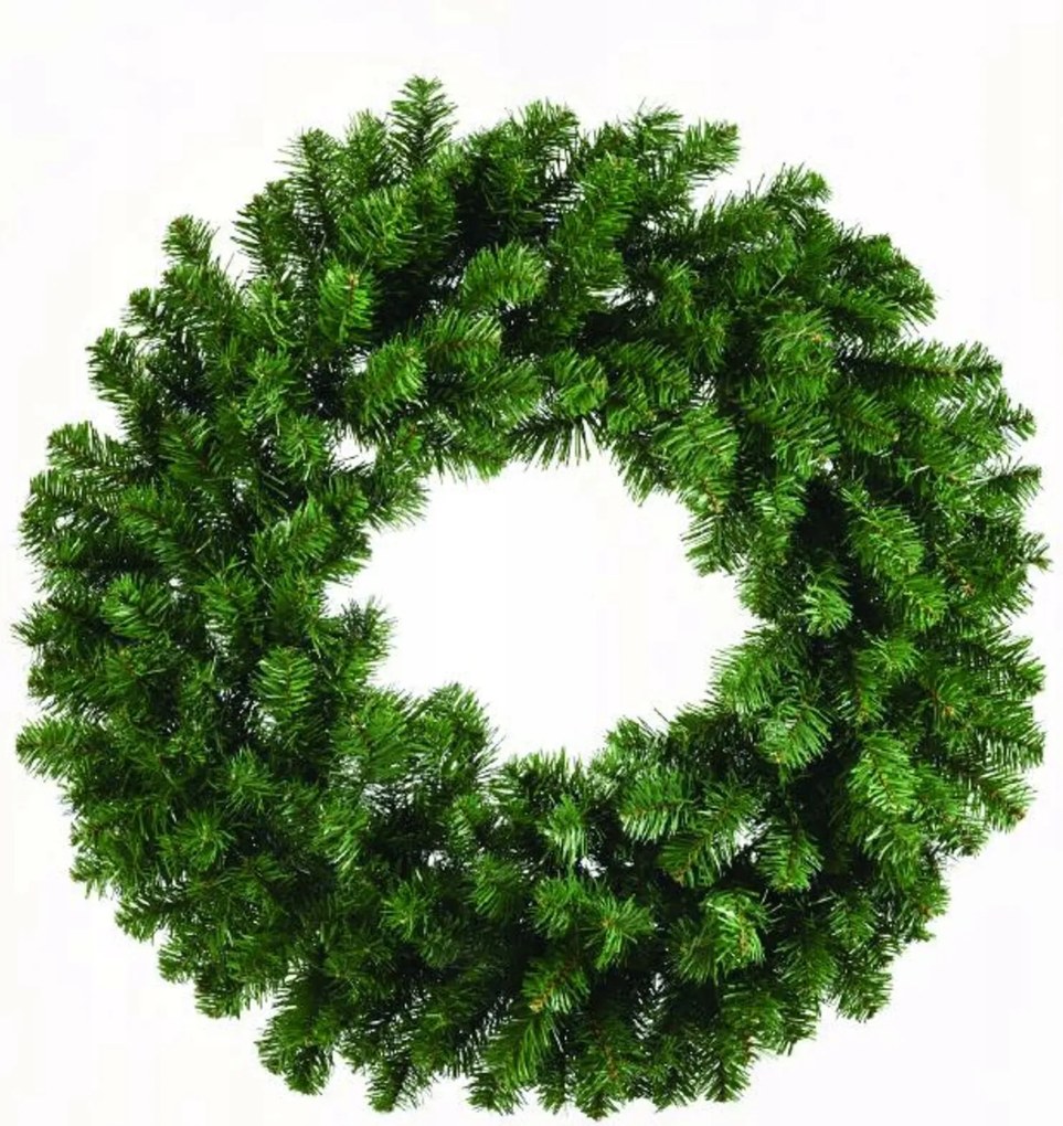 Aca Lighting karácsonyi adventi koszorú Pvc 50 cm átmérőjű X165010