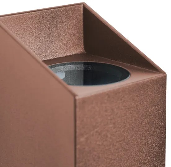 Nordlux - Kültéri fali lámpa NICO 2xGU10/35W/230V IP54 barna