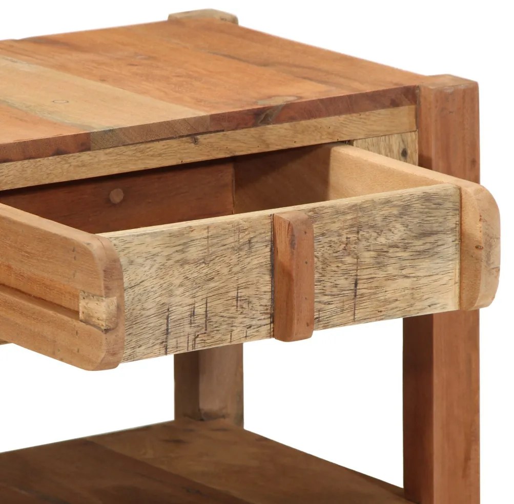 TV állvány 83x33x46 cm Tömör újrahasznosított fa