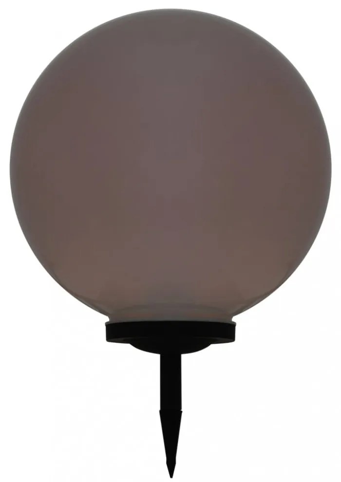 2 db napelemes kültéri LED gömblámpa 50 cm RGB