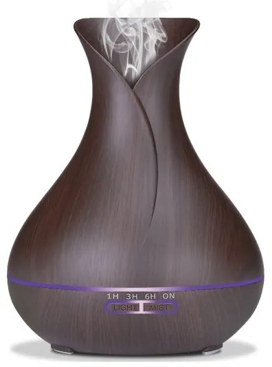 LED RGB légnedvesítő és ionizátor 400 ml