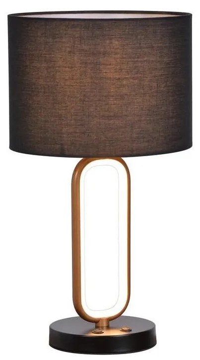 Rabalux 74044 - LED Asztali lámpa DOMIRO 1xE27/60W/230V + LED/8W