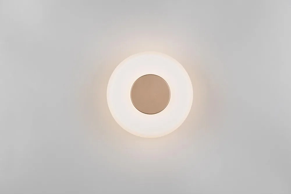 Bézs LED dimmelhető fali lámpa ø 22 cm Celeste – Trio