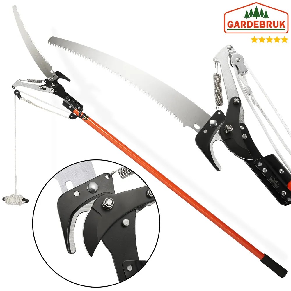 MOREL teleszkópos fűrészolló, 2,6m, narancs Gardebruk