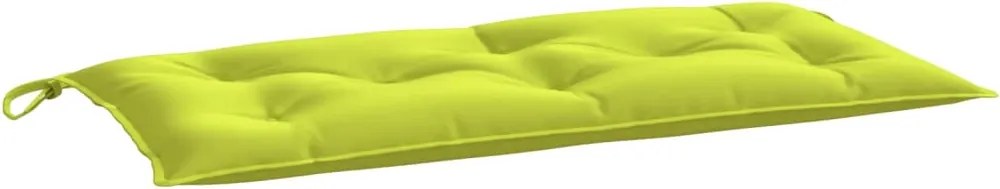 vidaXL élénkzöld oxford szövet kerti padpárna 110 x 50 x 7 cm