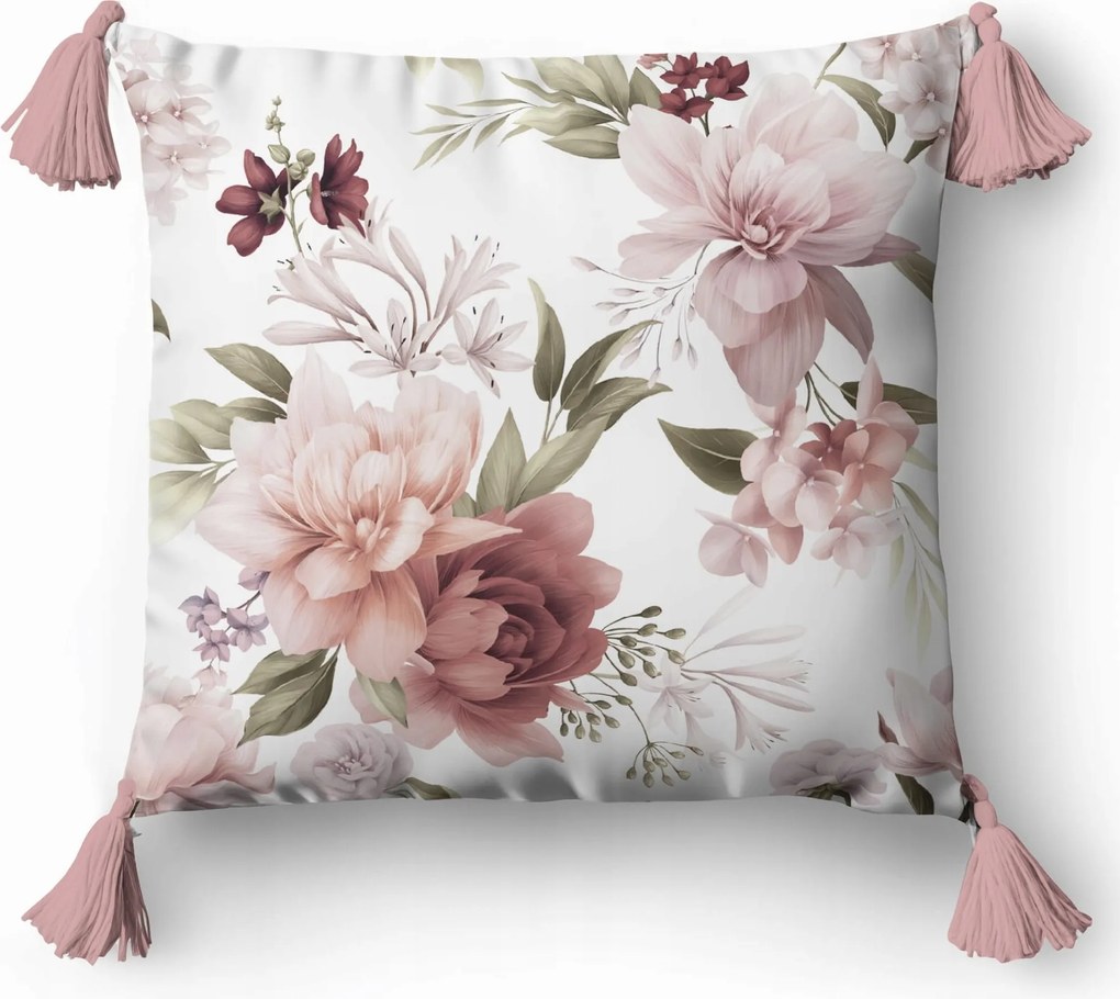 Dekorációs párna 45x45 Virágos Boho