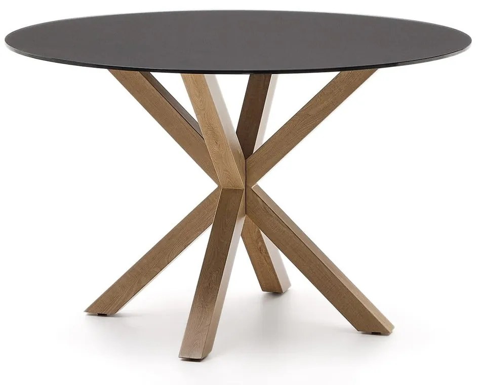 Kerek étkezőasztal üveg asztallappal ø 120 cm Argo – Kave Home